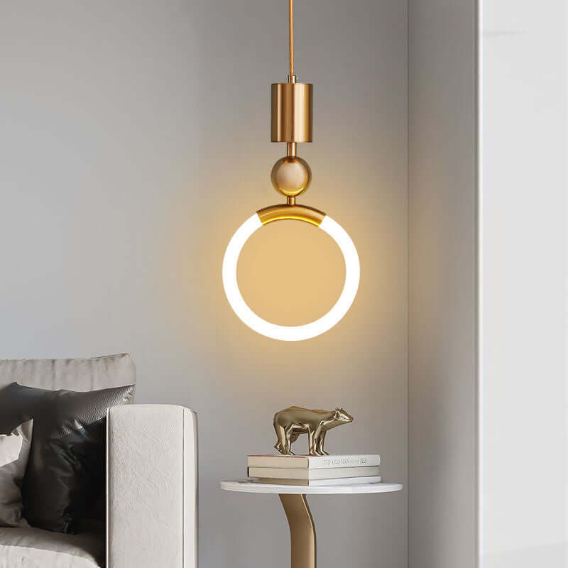 Moderne LED-pendellampe i skandinavisk stil