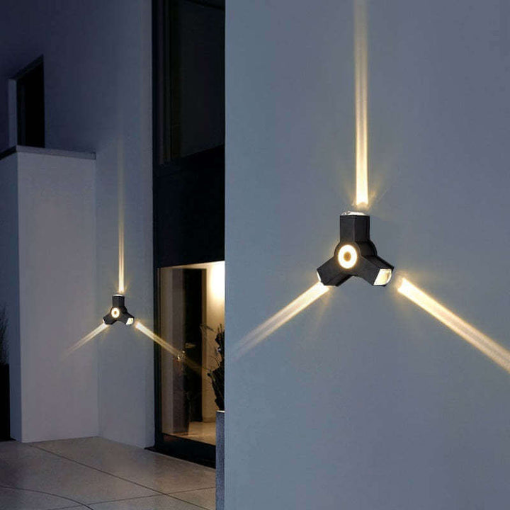 Moderne LED Væg Lampe til Udendørs Brug