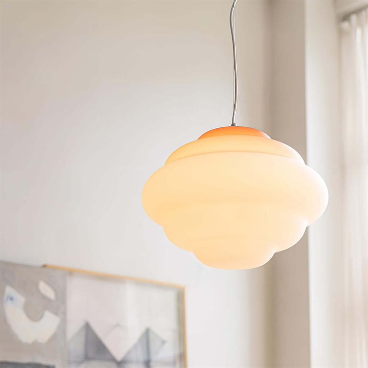 Moderne pendellampe med gradient farve