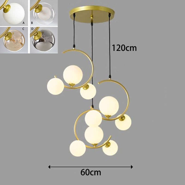 Moderne LED-pendellampe til indretning