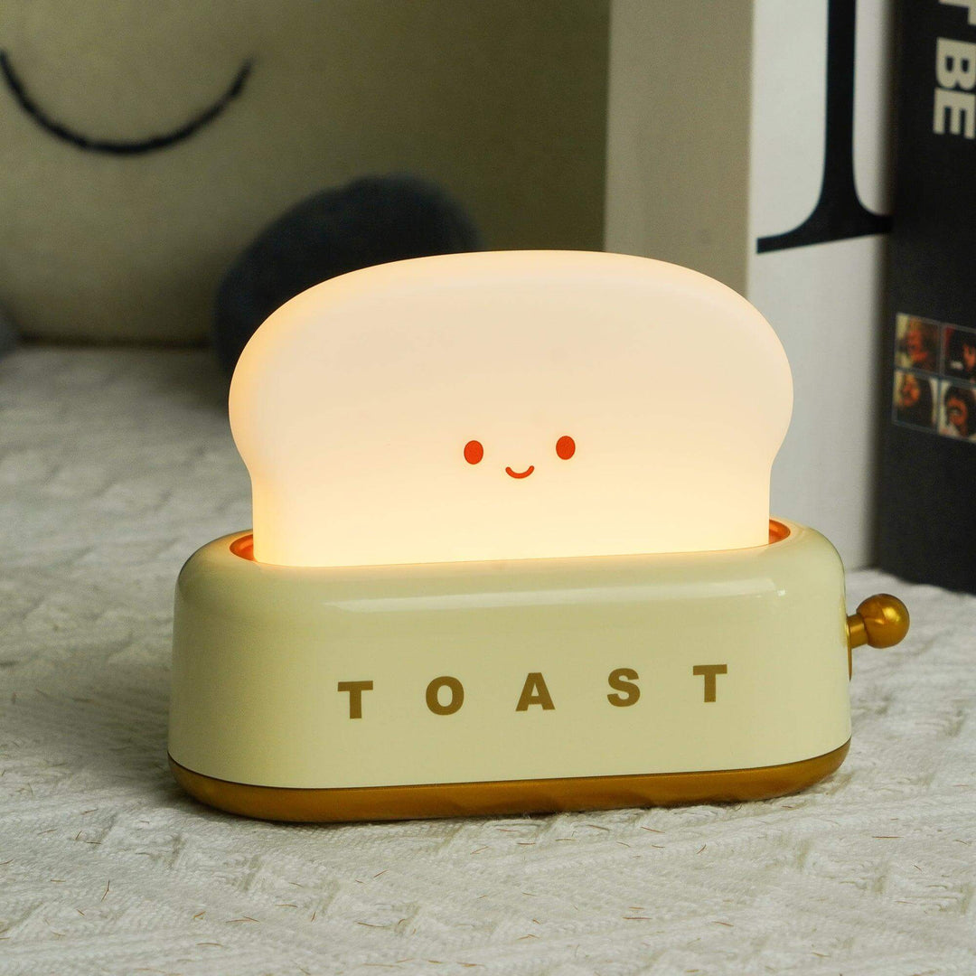 Bordlampe Toast-design (integreret batteri)