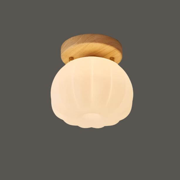 Hyggelig pæreformet loftslampe