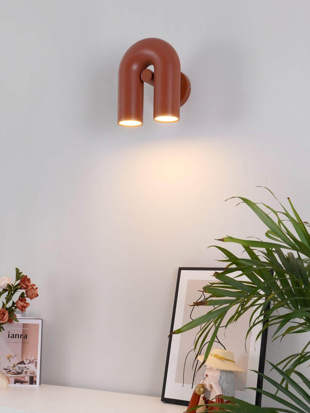 Moderne væglampe - stilfuld lampe