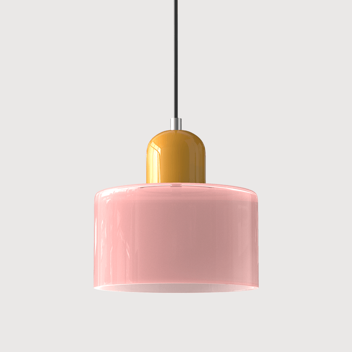 Moderni lasinen Bauhaus-tyylinen riippuvalaisin