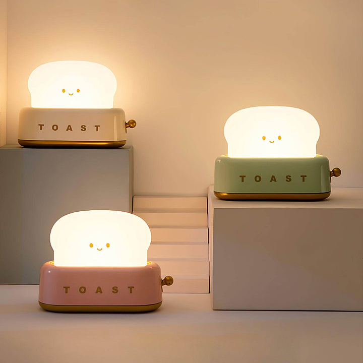 Bordlampe Toast-design (integreret batteri)