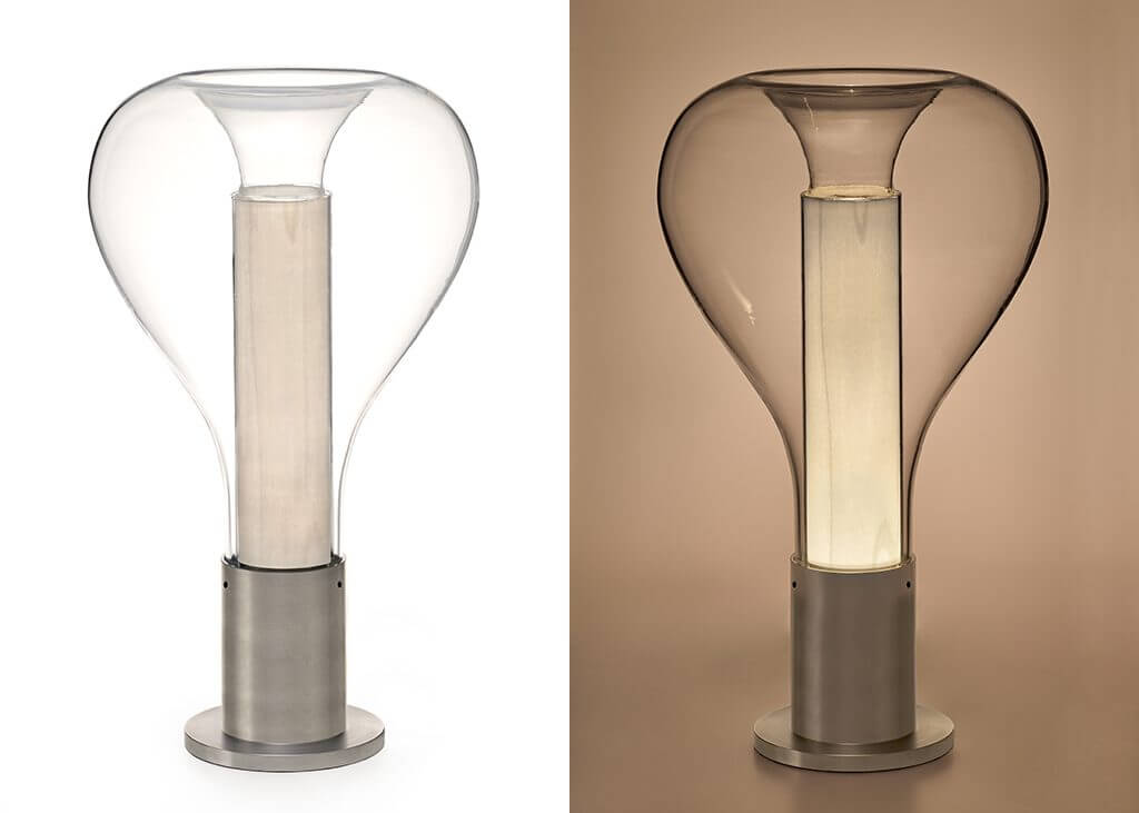 Bordlampe Lava Kunst