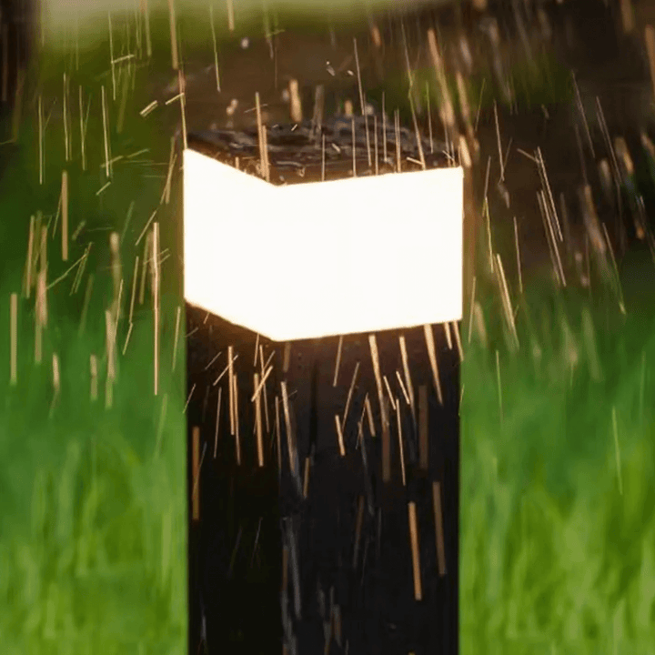 Moderne LED-udendørsarmatur i metal