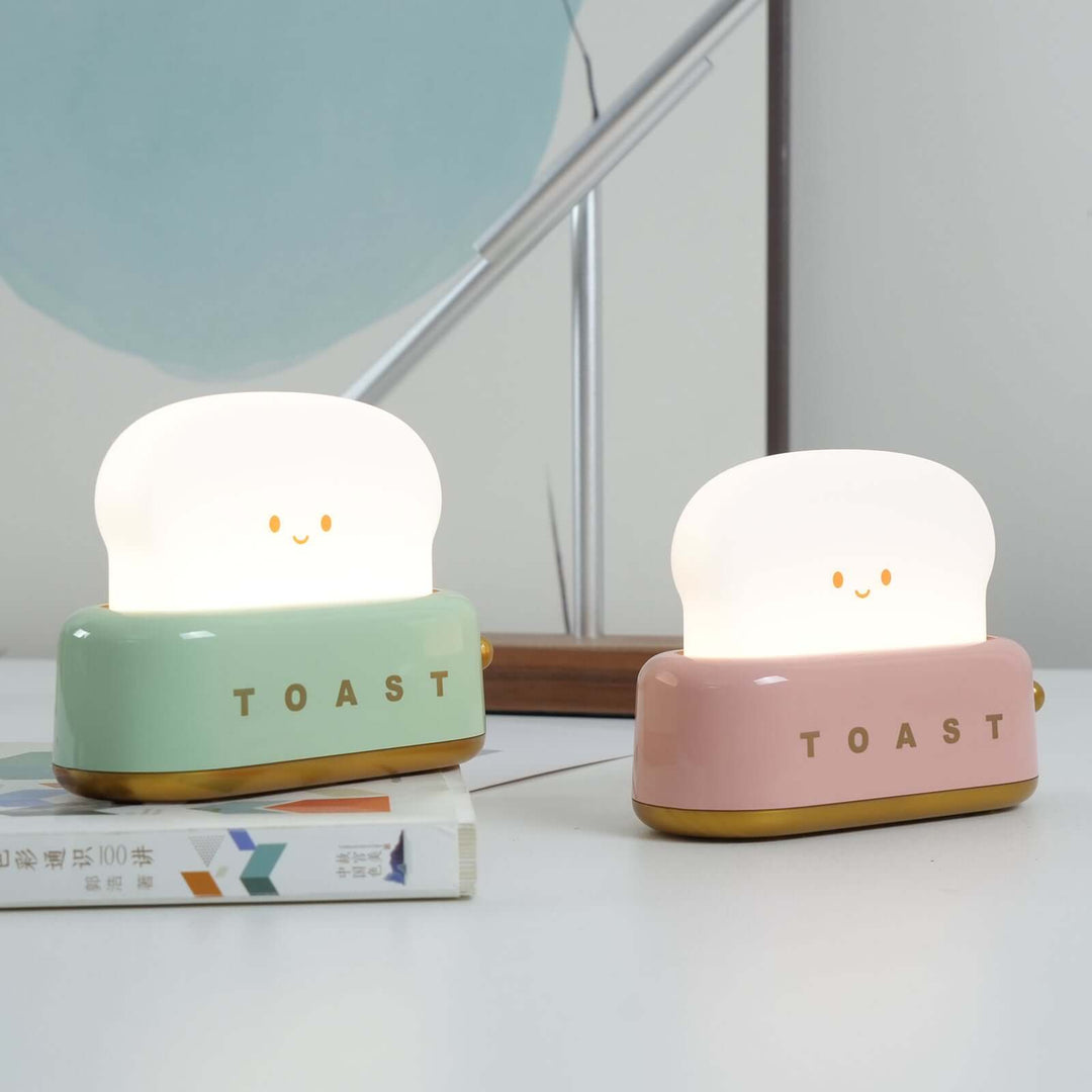 Bordlampe Toast-design (integreret batteri)