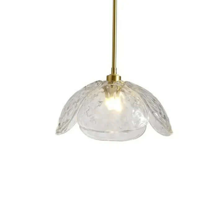 Lampe De Chevet Pendante Créative À Pétales De Fleurs