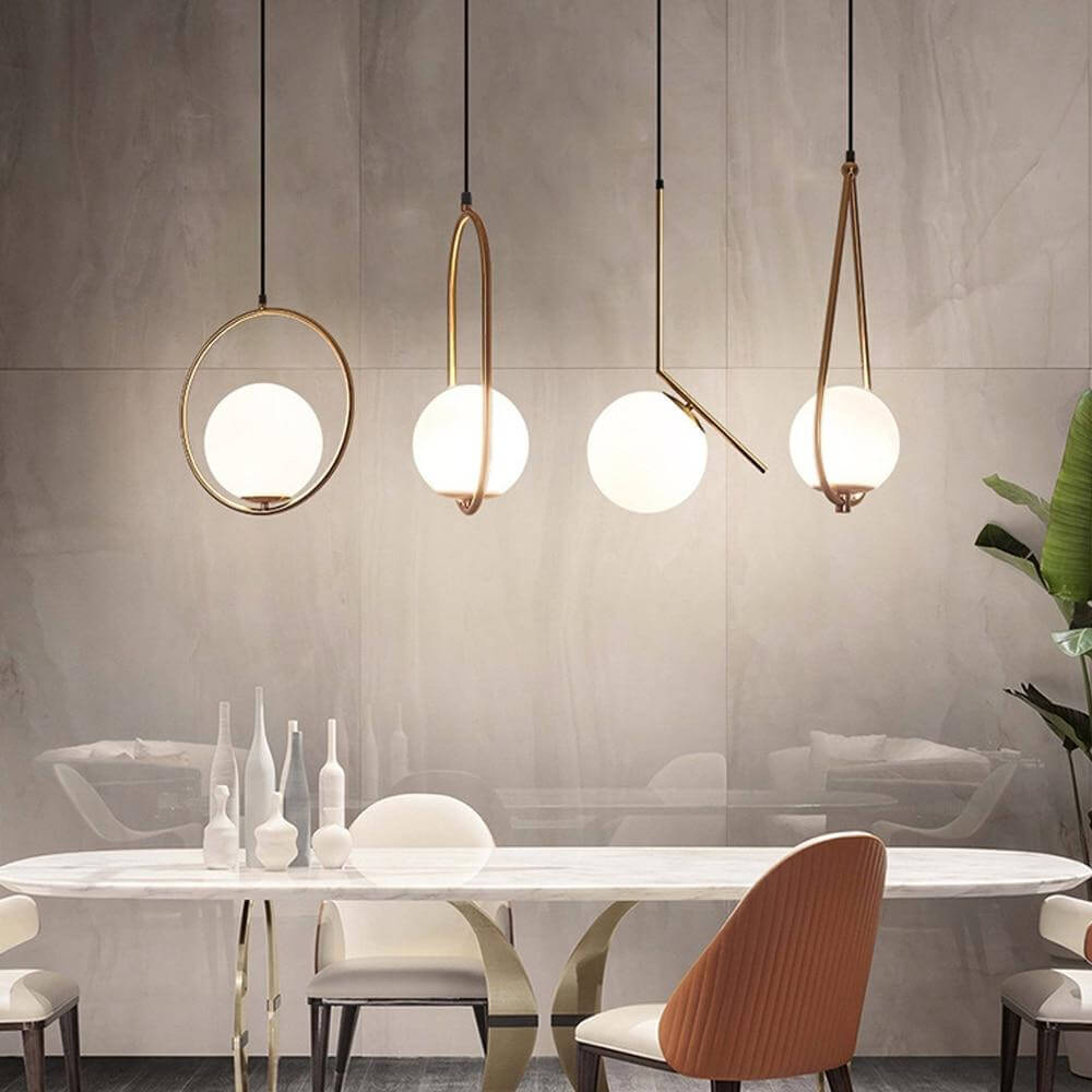 Glas Loft Pendel - Harmonisk Indendørs Belysning