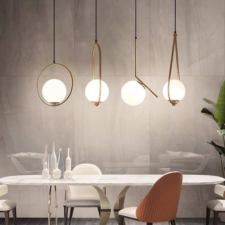Glas Loft Pendel - Harmonisk Indendørs Belysning