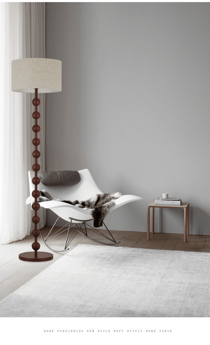 Japandi Gulvlampe Fod, Træ