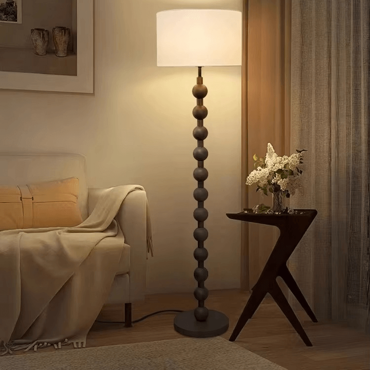 Japandi Gulvlampe Fod, Træ