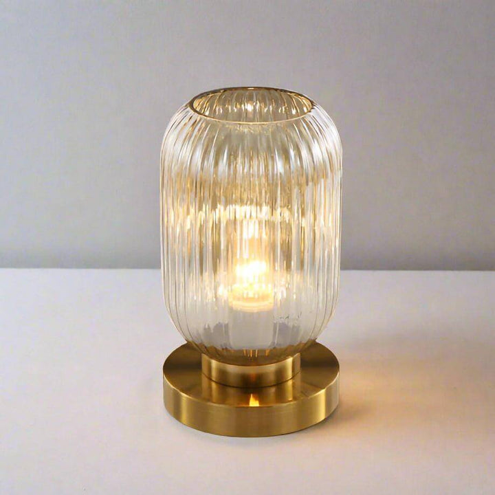 Moderne bordlampe grøn stil B