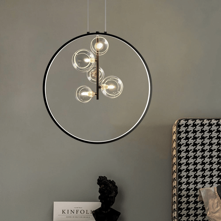 Moderne Glas-LED Hængelampe