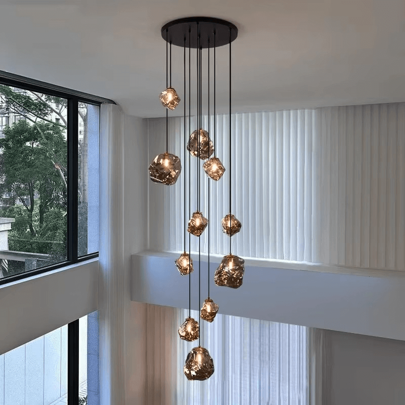 Moderne trappelys - LED-belysning