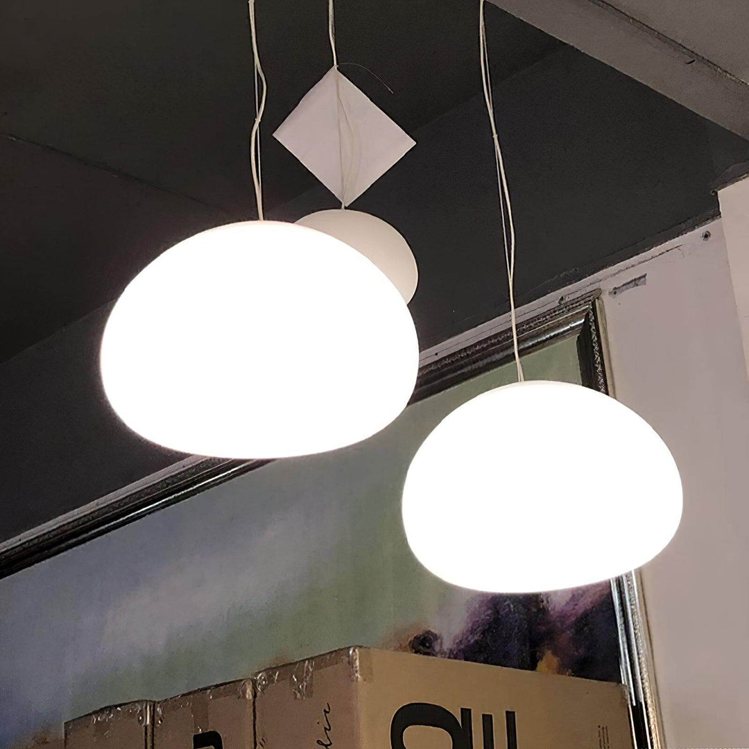 Moderne pendelampe – blødt lys
