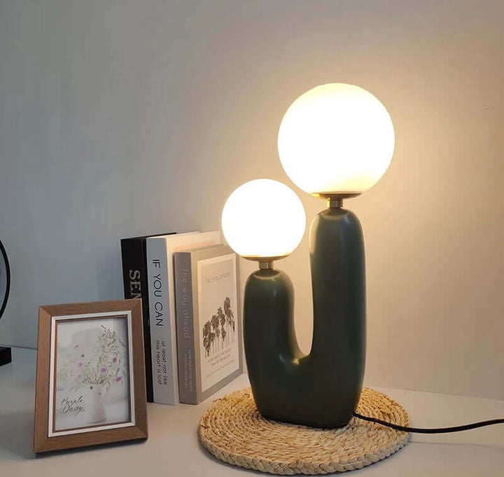 Kaktus-bordlampe