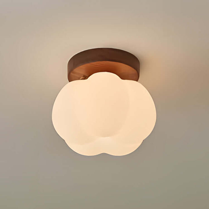 Hyggelig pæreformet loftslampe