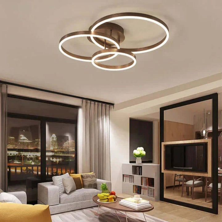 Elegant ring loftlampe