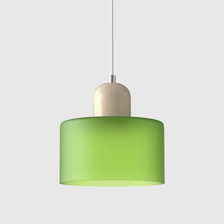 Moderni lasinen Bauhaus-tyylinen riippuvalaisin