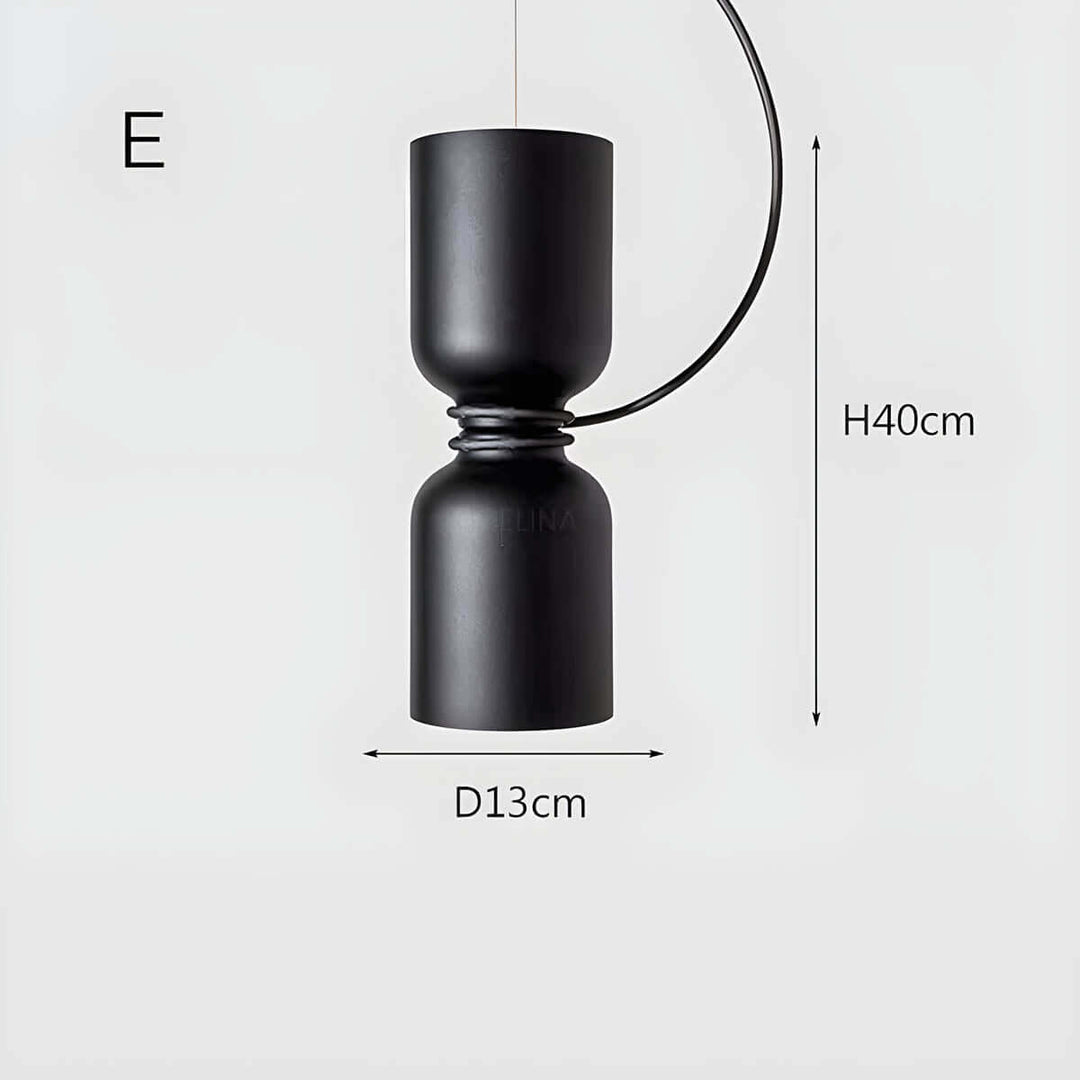 Moderne Geometrisk Pendellampe - Indretningslampe