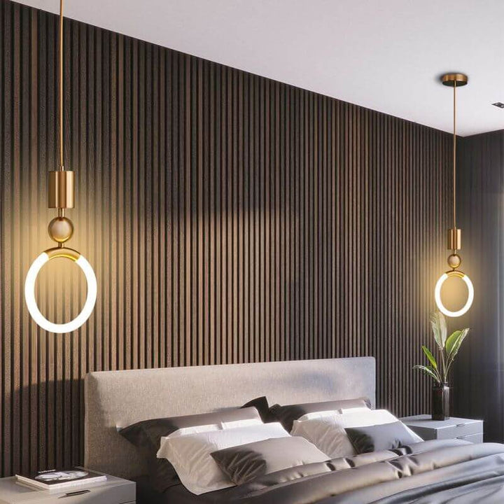 Moderne LED-pendellampe i skandinavisk stil