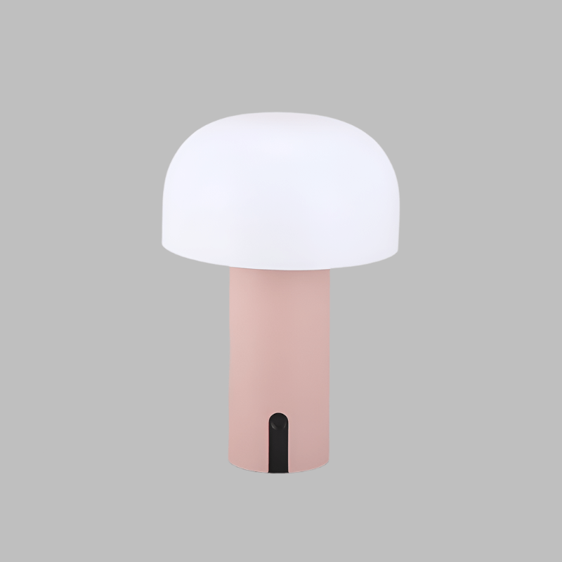 Moderne champignon bordlampe i europæisk design