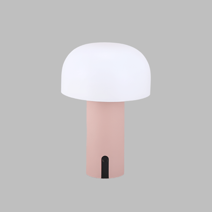 Moderne champignon bordlampe i europæisk design