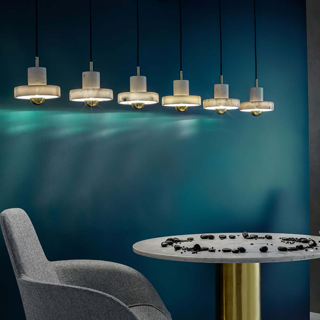Marmoreret Aura Pendel Lampe