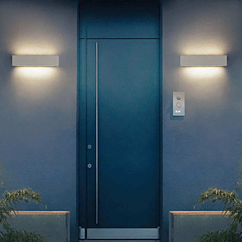 Moderne LED Udendørs Væglampe til Gård, Terrasse, Balkon