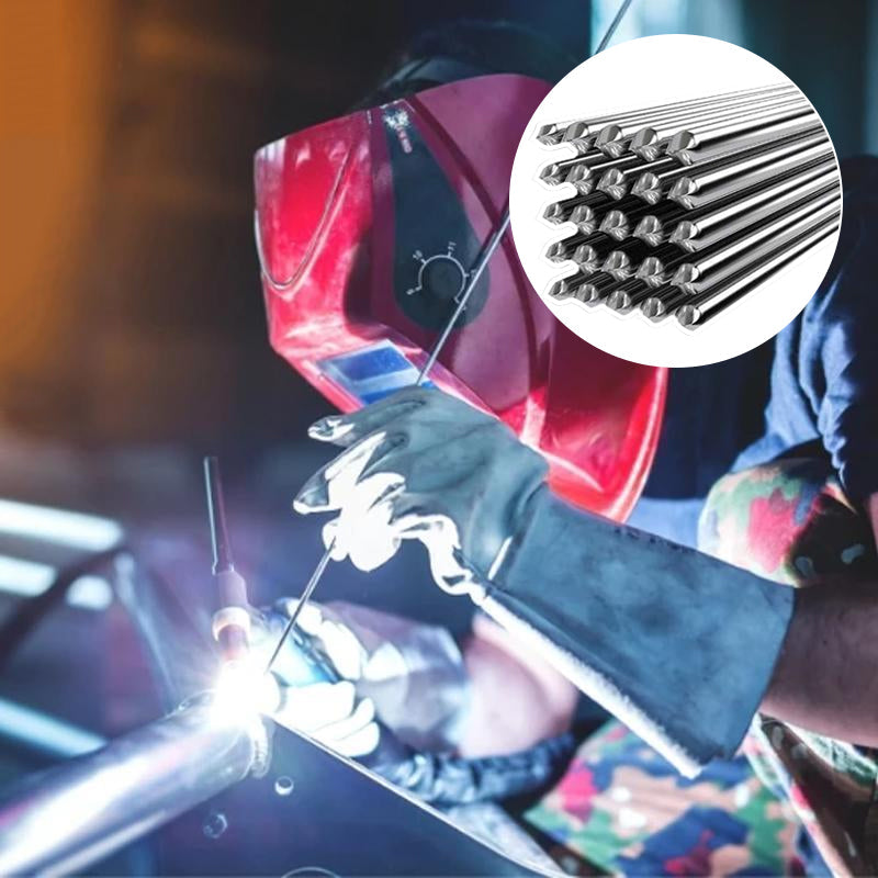Løsnings-loddestænger til aluminium og legeringer, sølvfarvede, stærke og nemme at bruge, DIY-hjemmereparationer, ikke-professionelle, bil og arbejde