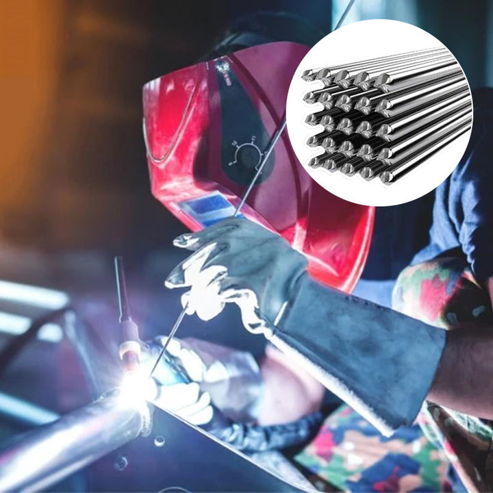 Løsnings-loddestænger til aluminium og legeringer, sølvfarvede, stærke og nemme at bruge, DIY-hjemmereparationer, ikke-professionelle, bil og arbejde