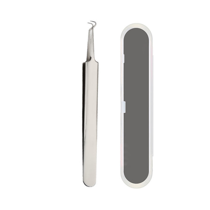 "Ammattimaiset mustapäiden poistopinsetit, ruostumatonta terästä, tarkka kärki, päivitä ihonhoito rutiinisi."