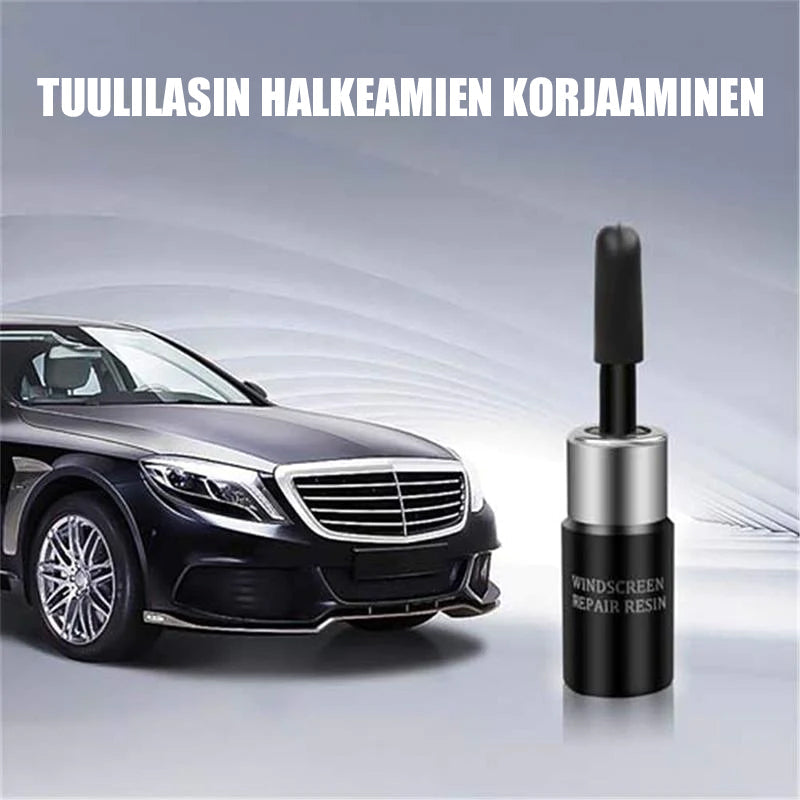"Auton lasin korjausneste, kirkas neste, korjaa halkeamat ja hämähäkinseitti-vauriot, autotarvikkeet, tehokas tuulilasinhuolt