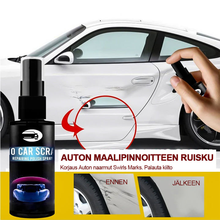 9H Keramisk spray til bilreparation af ridser, skinnende dåse, effektiv fjernelse af ridser og keramisk beskyttelse