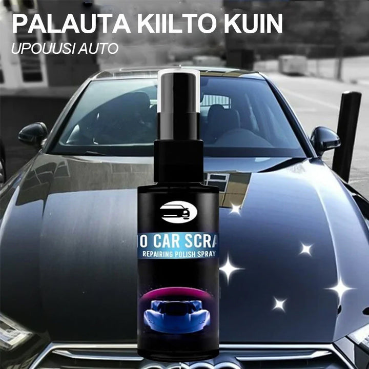 9H Keramisk spray til bilreparation af ridser, skinnende dåse, effektiv fjernelse af ridser og keramisk beskyttelse