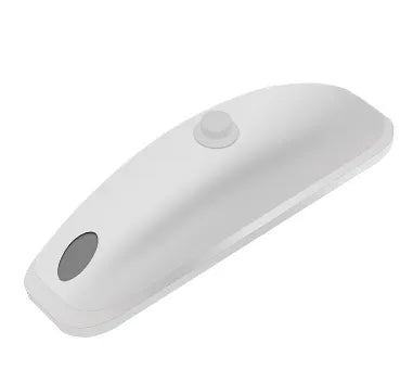 Bilens tag-laser advarselslys sort/hvid forbedrer synlighed i mørke og reflekterer effektivt lys mod himlen.