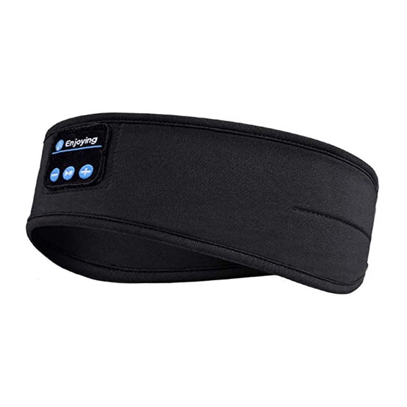 Bluetooth sports headband, ergonomic and wireless, for men and women. Multipurpose design and multiple color options.