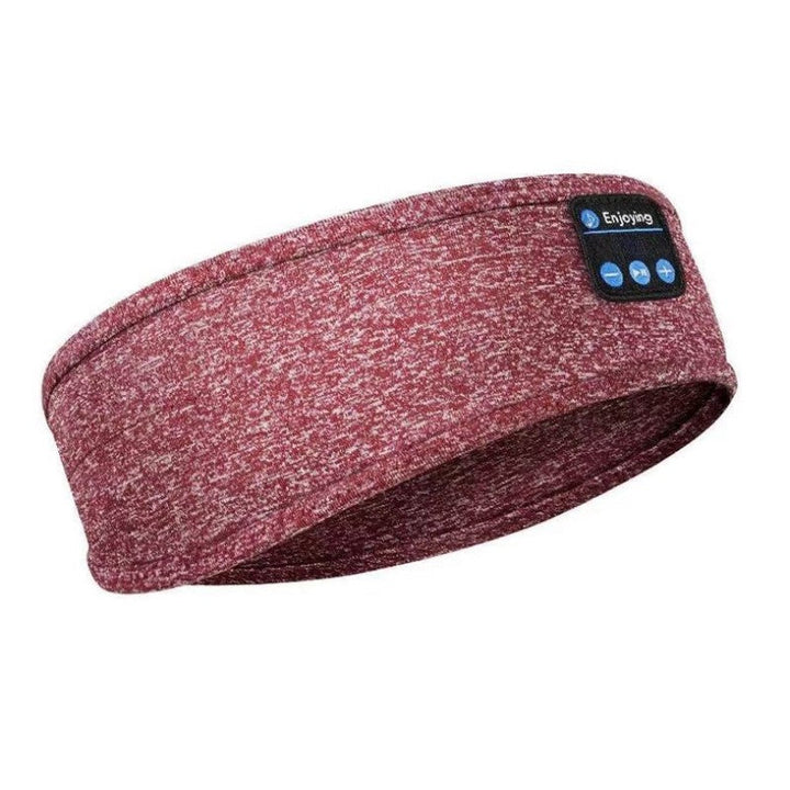Bluetooth sports headband, ergonomic and wireless, for men and women. Multipurpose design and multiple color options.