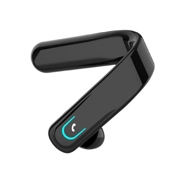 Bluetooth høretelefoner til øret, ergonomiske, IP67 vandtætte, sorte, med støjreduktion, HiFi-lydkvalitet, trådløse, holdbare.