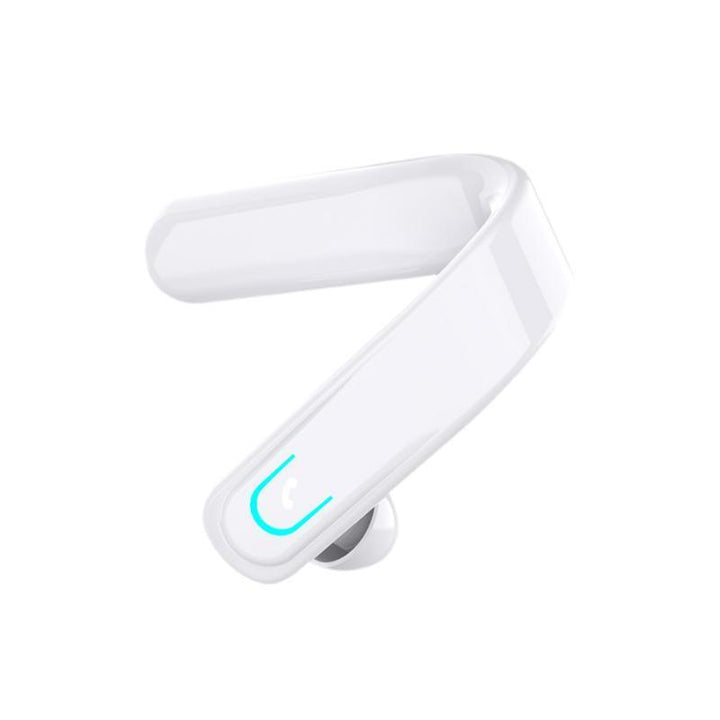 Bluetooth høretelefoner til øret, ergonomiske, IP67 vandtætte, sorte, med støjreduktion, HiFi-lydkvalitet, trådløse, holdbare.