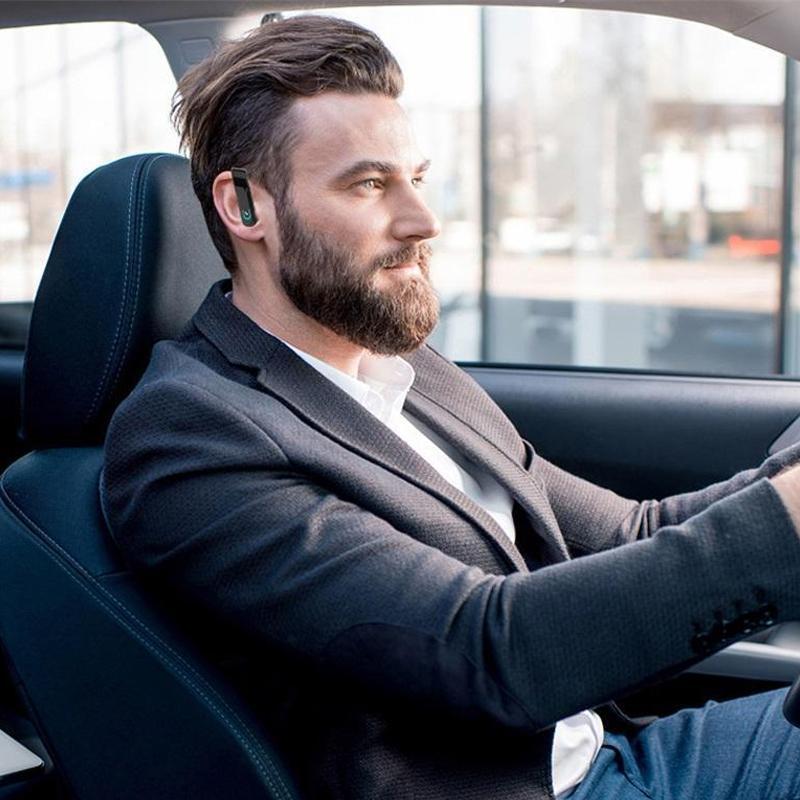 Bluetooth høretelefoner til øret, ergonomiske, IP67 vandtætte, sorte, med støjreduktion, HiFi-lydkvalitet, trådløse, holdbare.