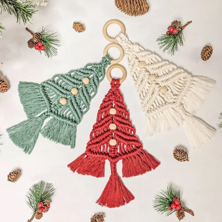 DIY julepynt, håndlavet sæt, sart og farverigt, til at skabe juledekorationer.