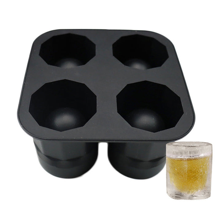 DIY Shottiglas i Is, moderne design, klart og iset udseende. Perfekt til fester, bringer kølighed til dine glas.