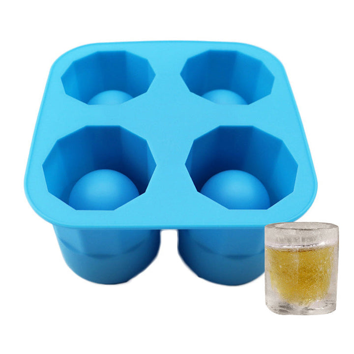 DIY Shottiglas i Is, moderne design, klart og iset udseende. Perfekt til fester, bringer kølighed til dine glas.