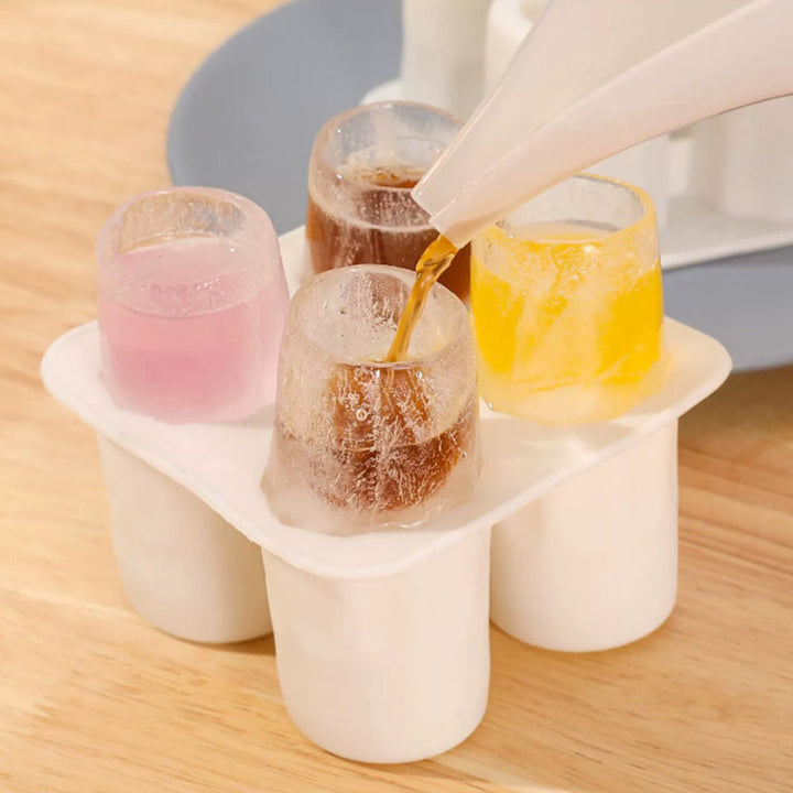 DIY Shottiglas i Is, moderne design, klart og iset udseende. Perfekt til fester, bringer kølighed til dine glas.