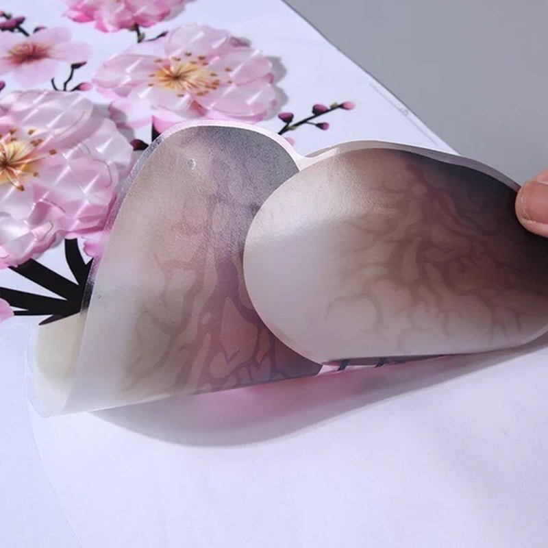 DIY Plante Vase 3D Stereoskopiske Klistermærker til boligindretning, levende 3D-effekt med blomster- og plantemotiver, moderne naturinspireret dekoration