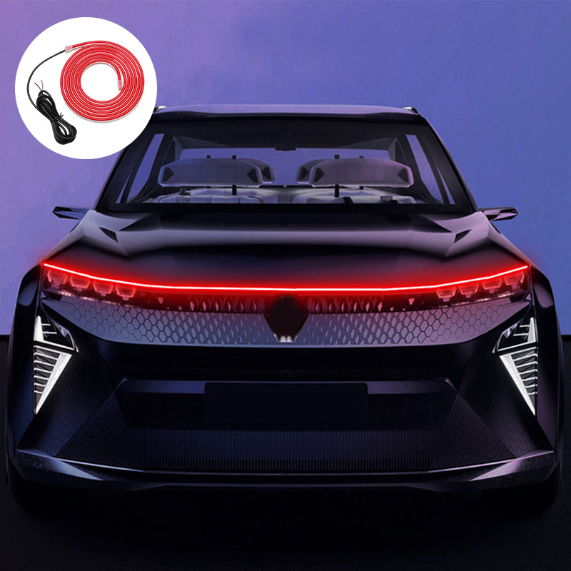 "Dynaamiset LED-nauhavalot autoon, vedenpitävät ja värikkäät, 200cm pitkä LED-nauha moderniin tyyliin."