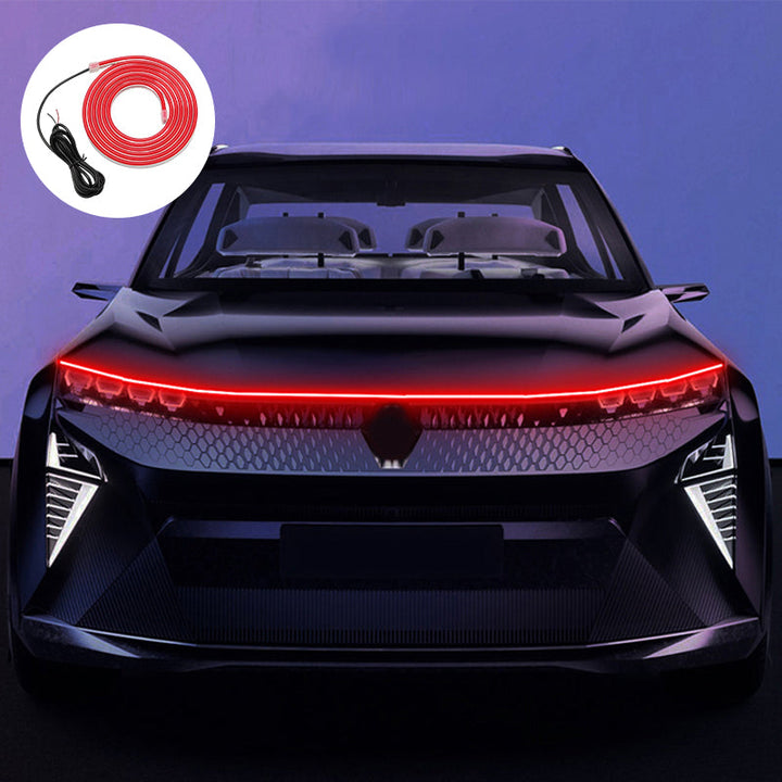 "Dynaamiset LED-nauhavalot autoon, vedenpitävät ja värikkäät, 200cm pitkä LED-nauha moderniin tyyliin."